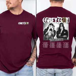 Suicideboys Shirt, Tour 2025, Greyday Tour Shirt