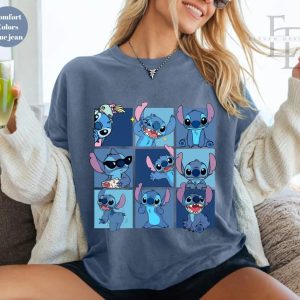 Comfort Colors Stitch Shirt, Disney Shirt, Disney Stitch Family Shirt, Stitch Disneyland Shirt,Disney Stitch Ohana Shirt,Disney Stitch Shirt